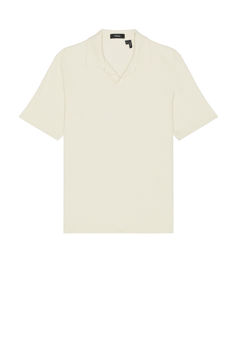 Theory Soft Waffle Short Sleeve Polo outlook