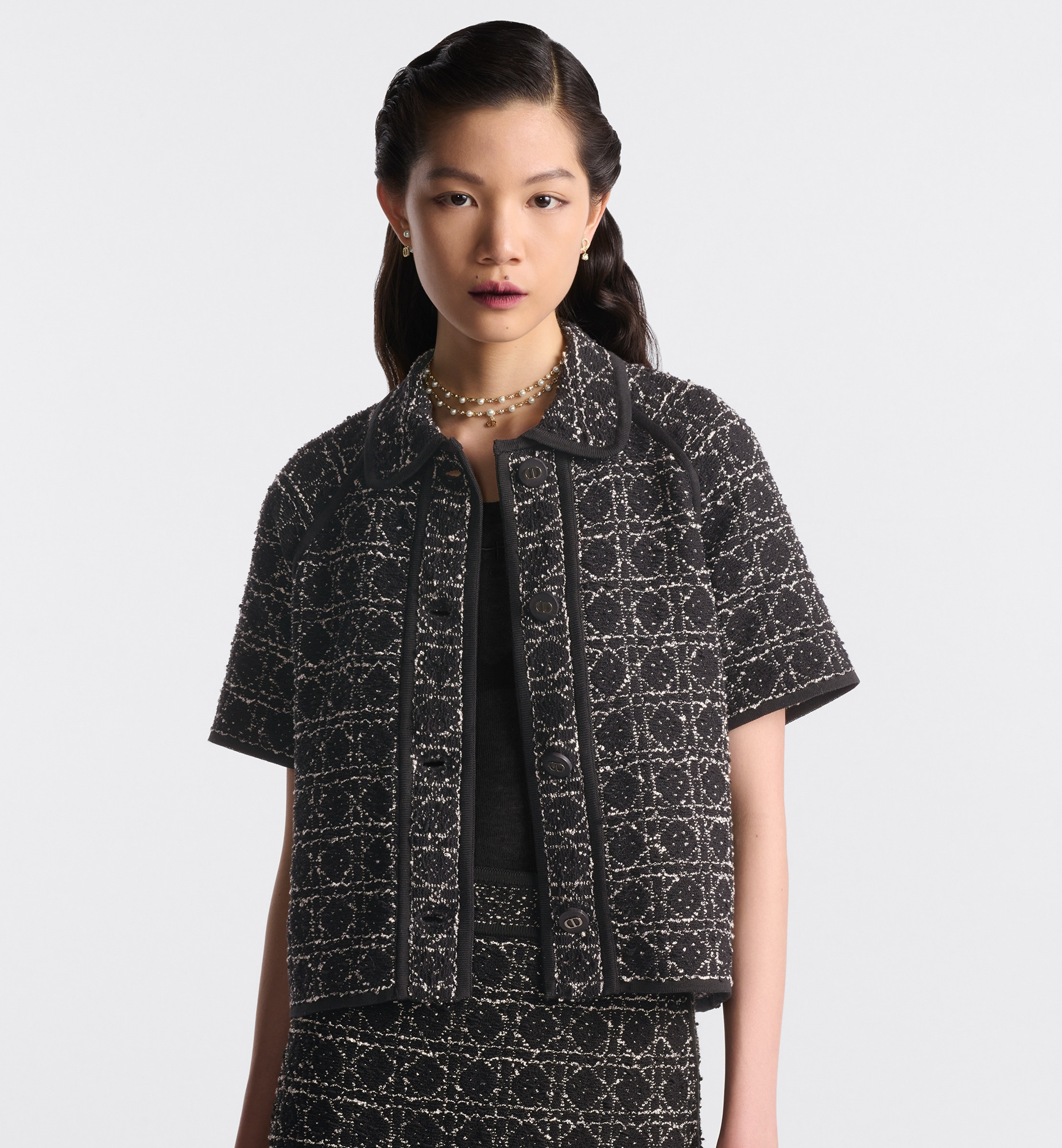 Macrocannage Short-Sleeved Jacket - 2