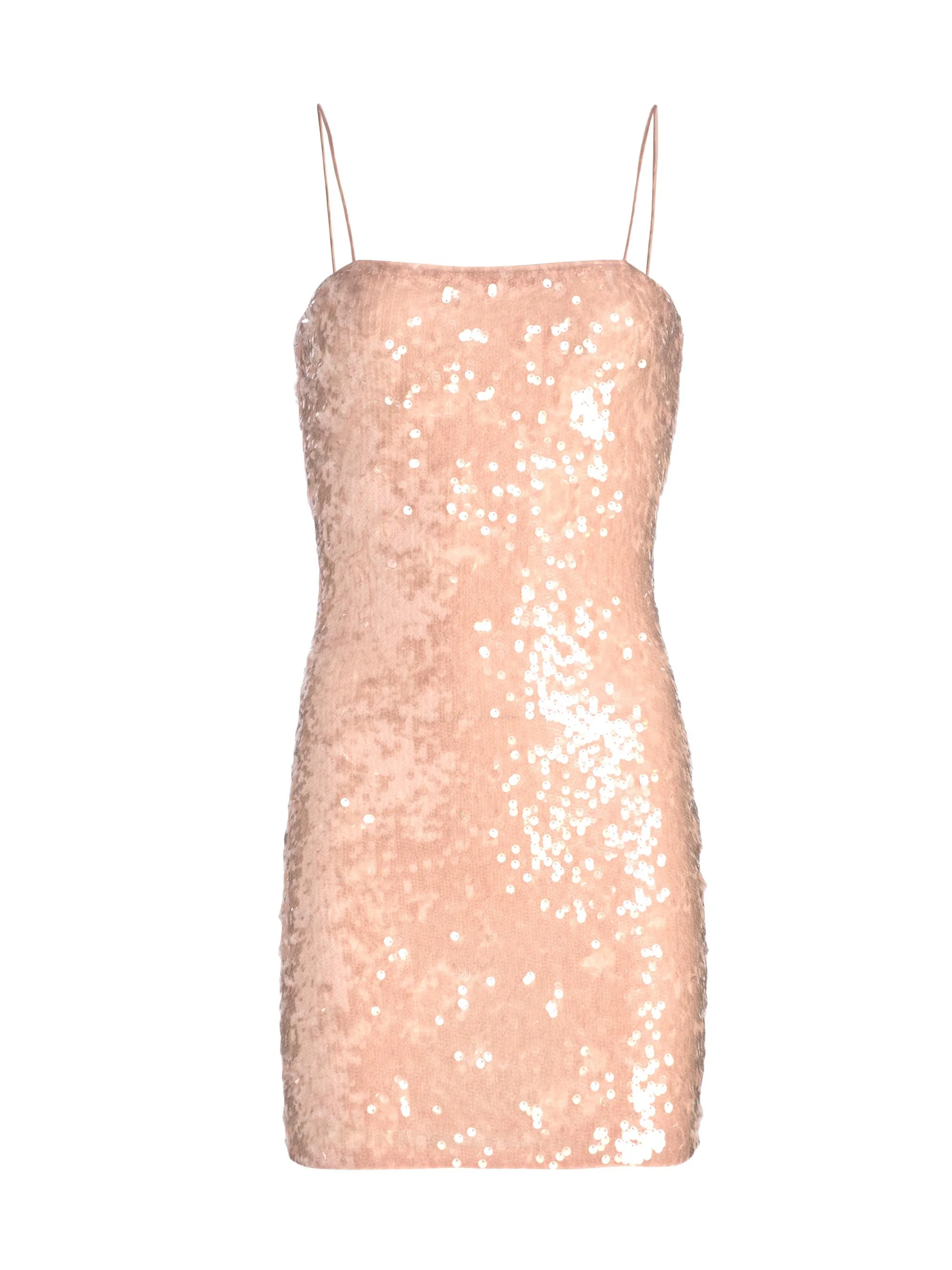 Women's Delora Sequined Body-Con Minidress - English Rose - 1