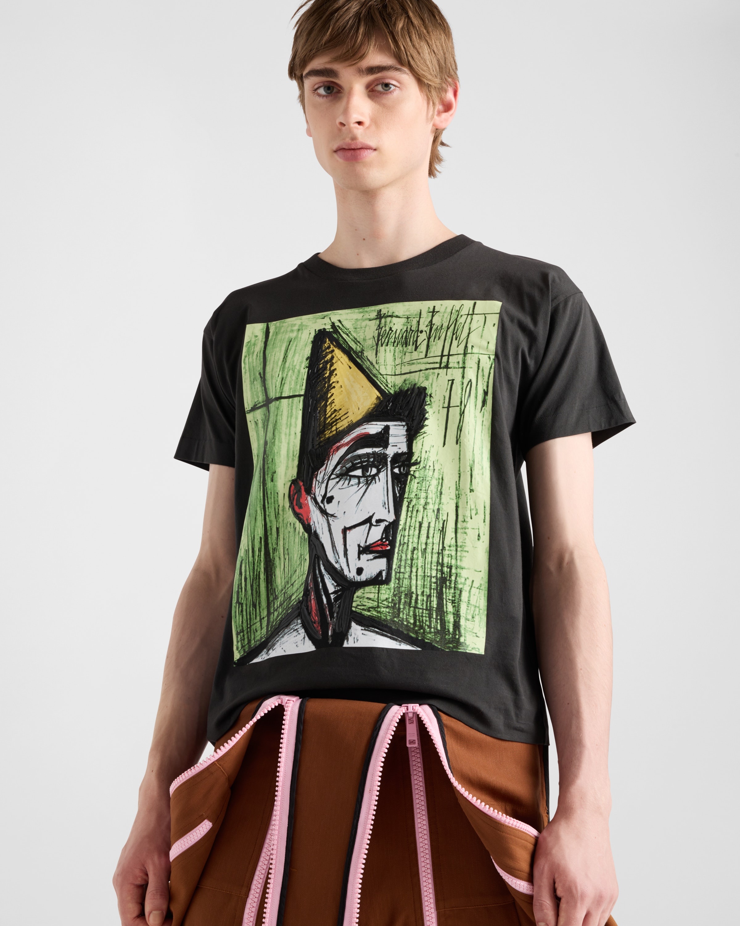 Print jersey T-shirt - 3