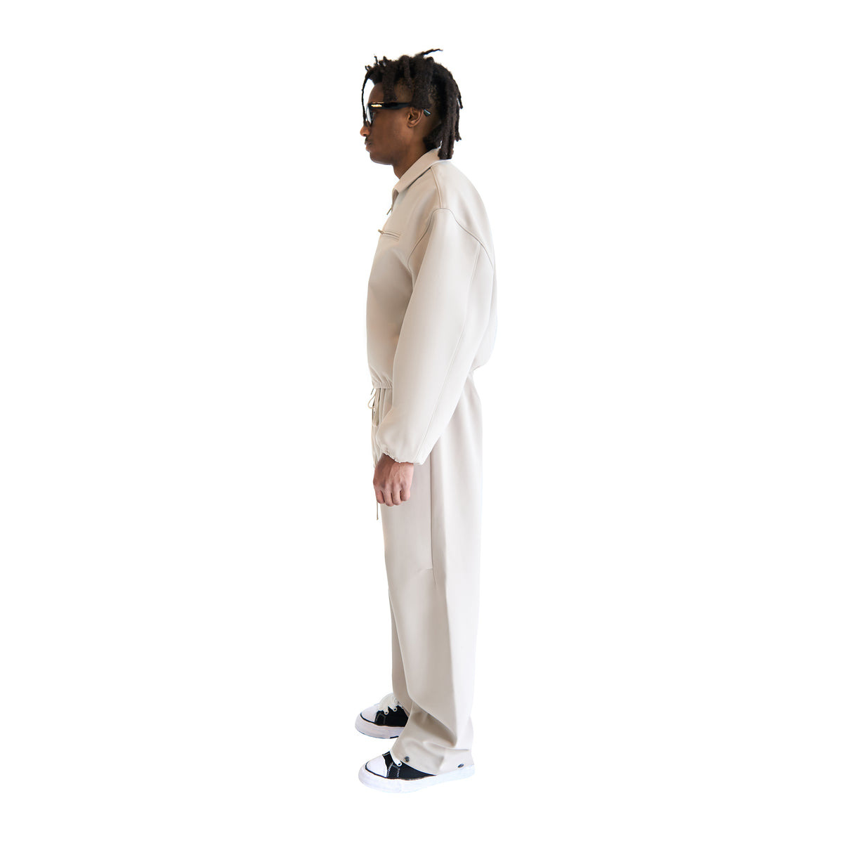 BONDED CANVAS WORK PANTS (TIMBER) - 7