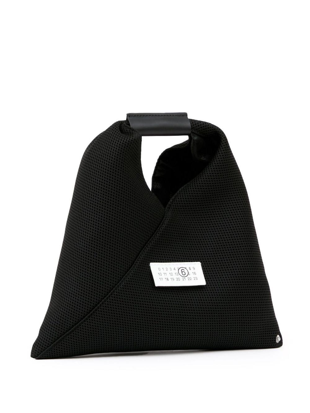 numbers-motif mesh tote - 4