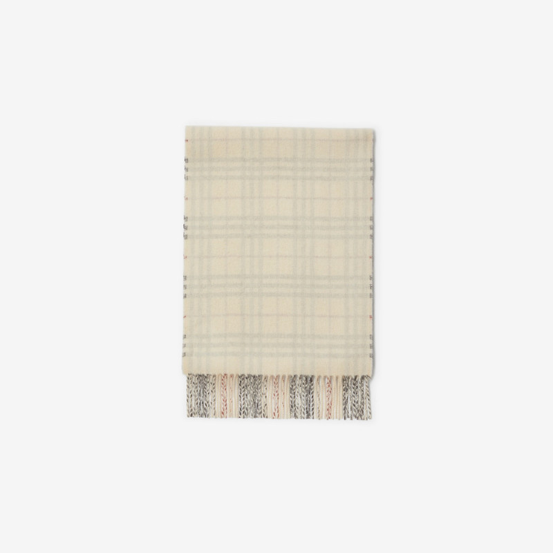 Burberry Check Cashmere Reversible Scarf outlook
