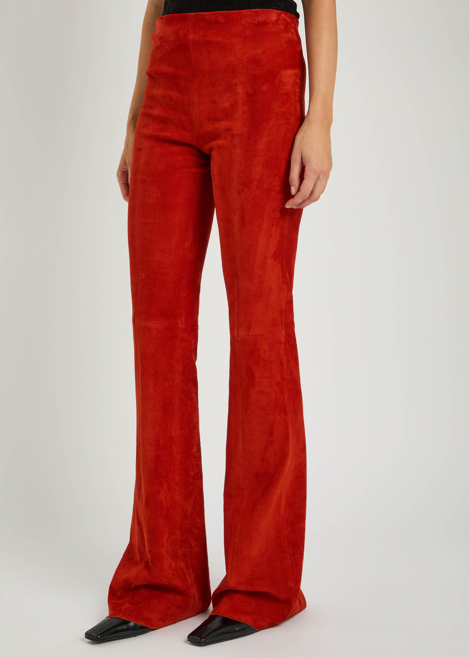 Stouls Gégé Stretch-suede Trousers - 2