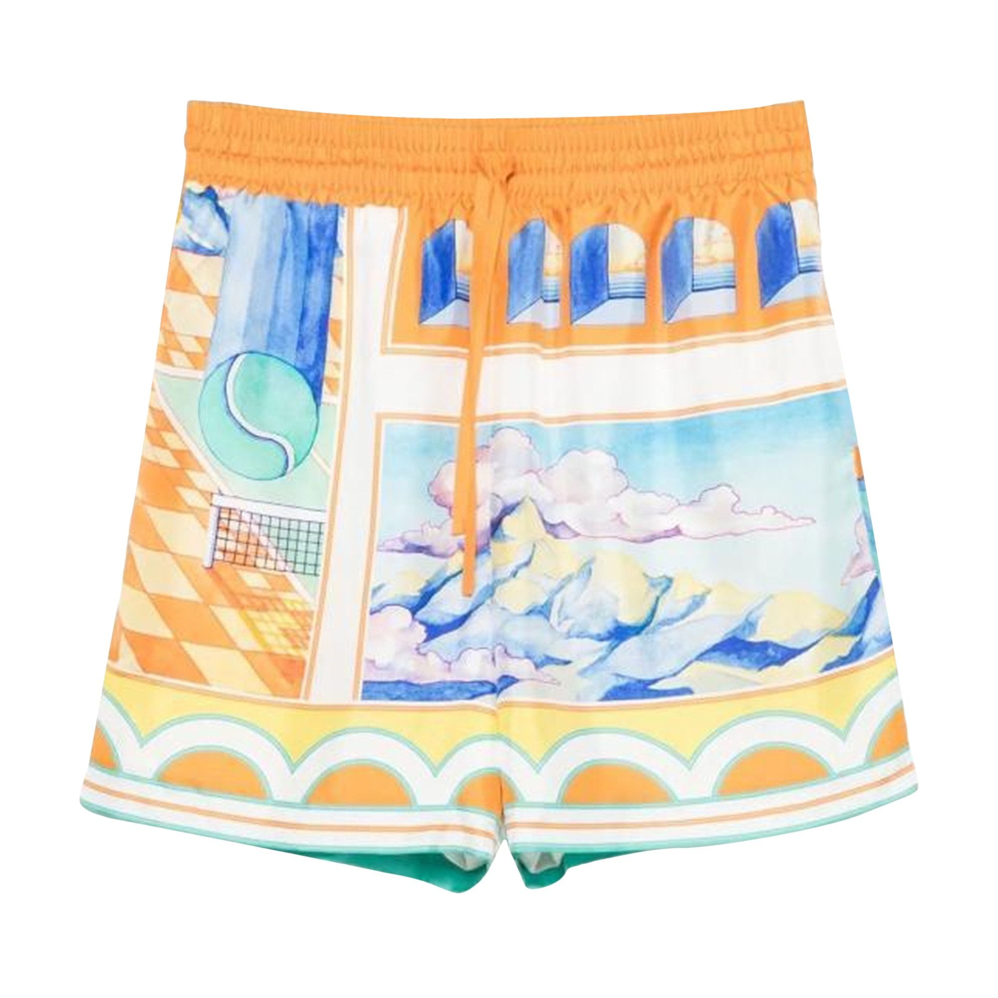 Casablanca Drawstring Shorts 'Multicolor' - 1