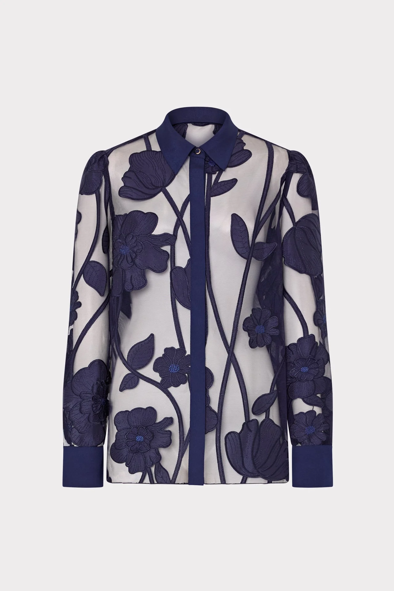 Ashton Grand Fleur Embroidered Top - 1