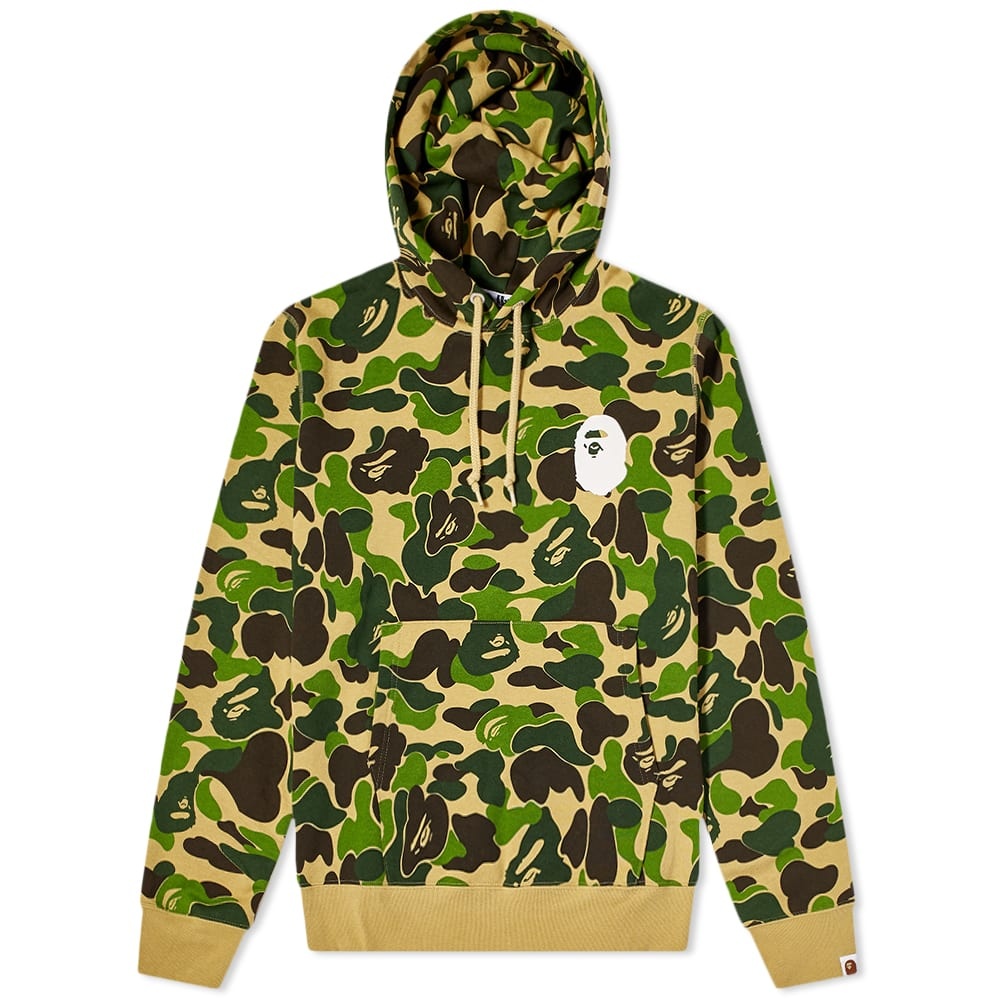 A Bathing Ape Big ABC Camo Ape Head Pullover Hoody - 1