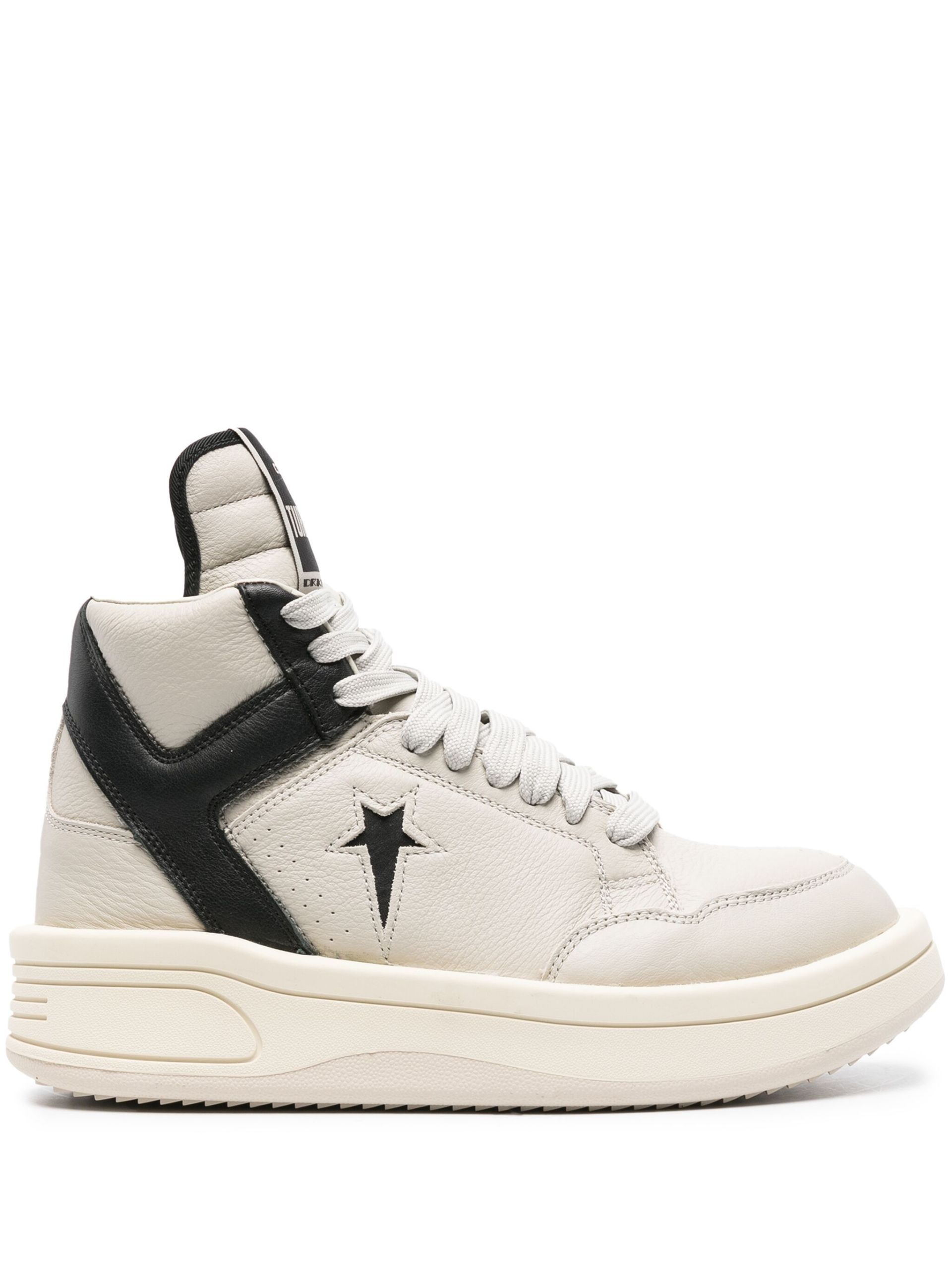 X Converse neutral Turbowpn leather sneakers - 1