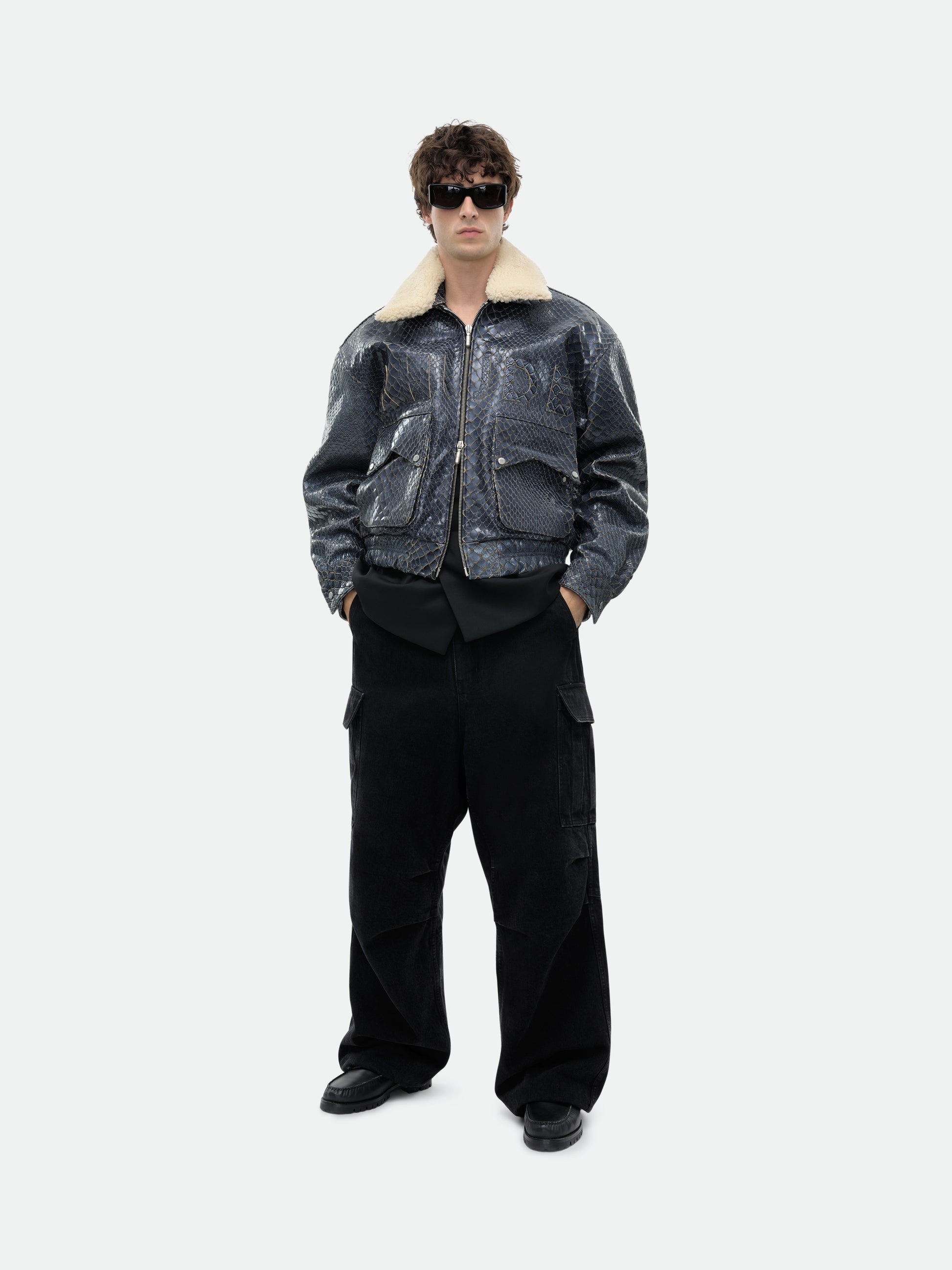 BLUE CROCODILE PILOT JACKET - 15
