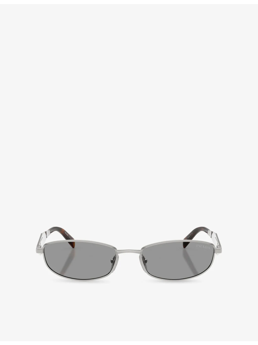 PR D51S Oval-Frame Metal Sunglasses - 1