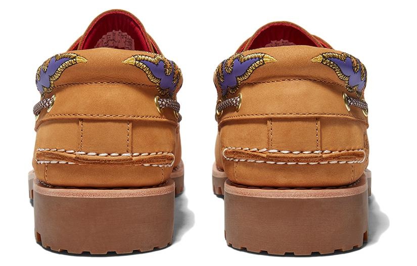 Timberland 3-Holes Boot Shoes x CLOT 'Wheat' A5Z9BW - 4