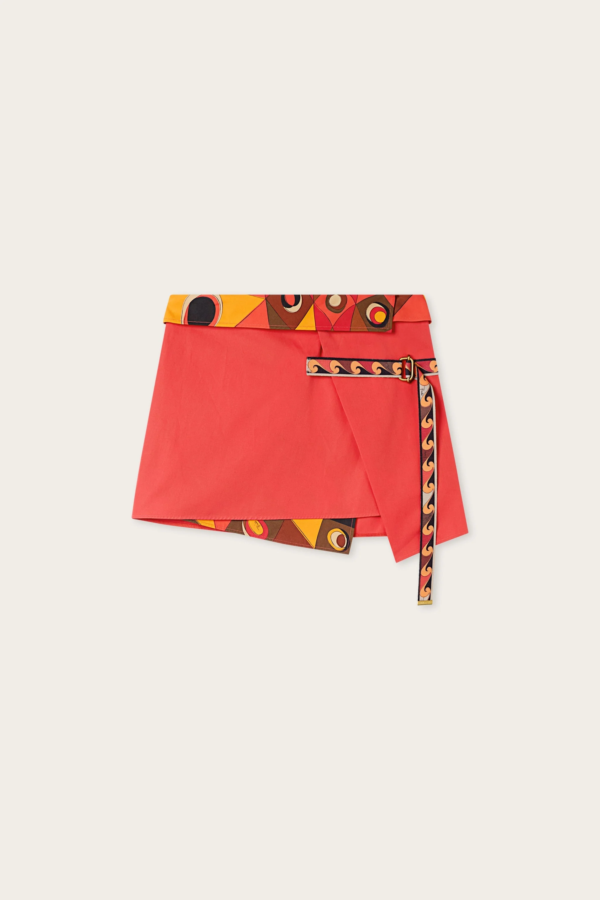 COTTON WRAP SKIRT - 1