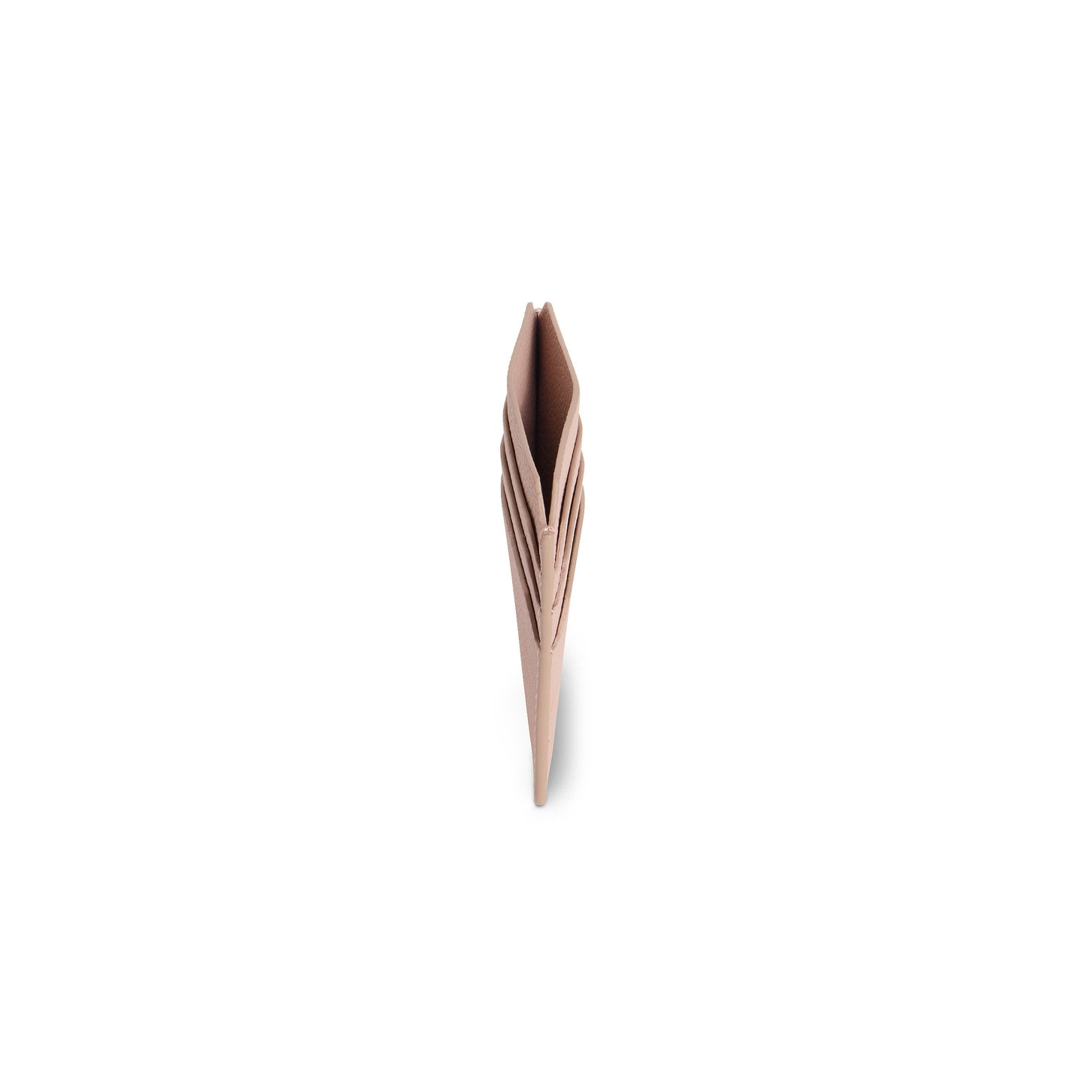 Pink tumbled leather credit card holder - 3