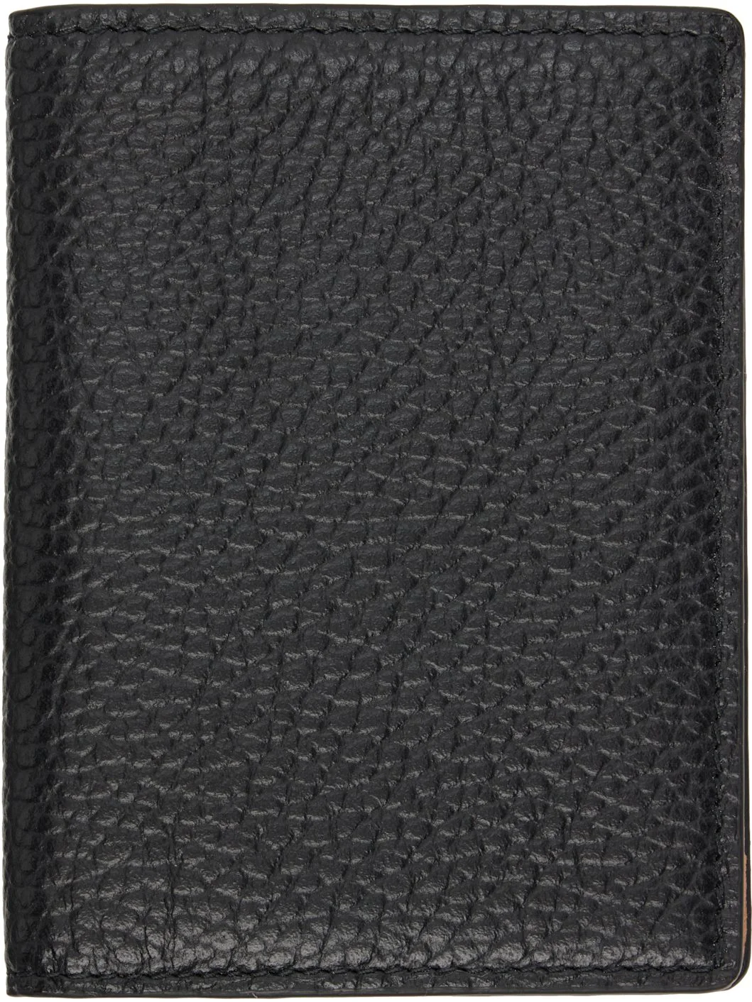 Black Leather Card Holder - 1