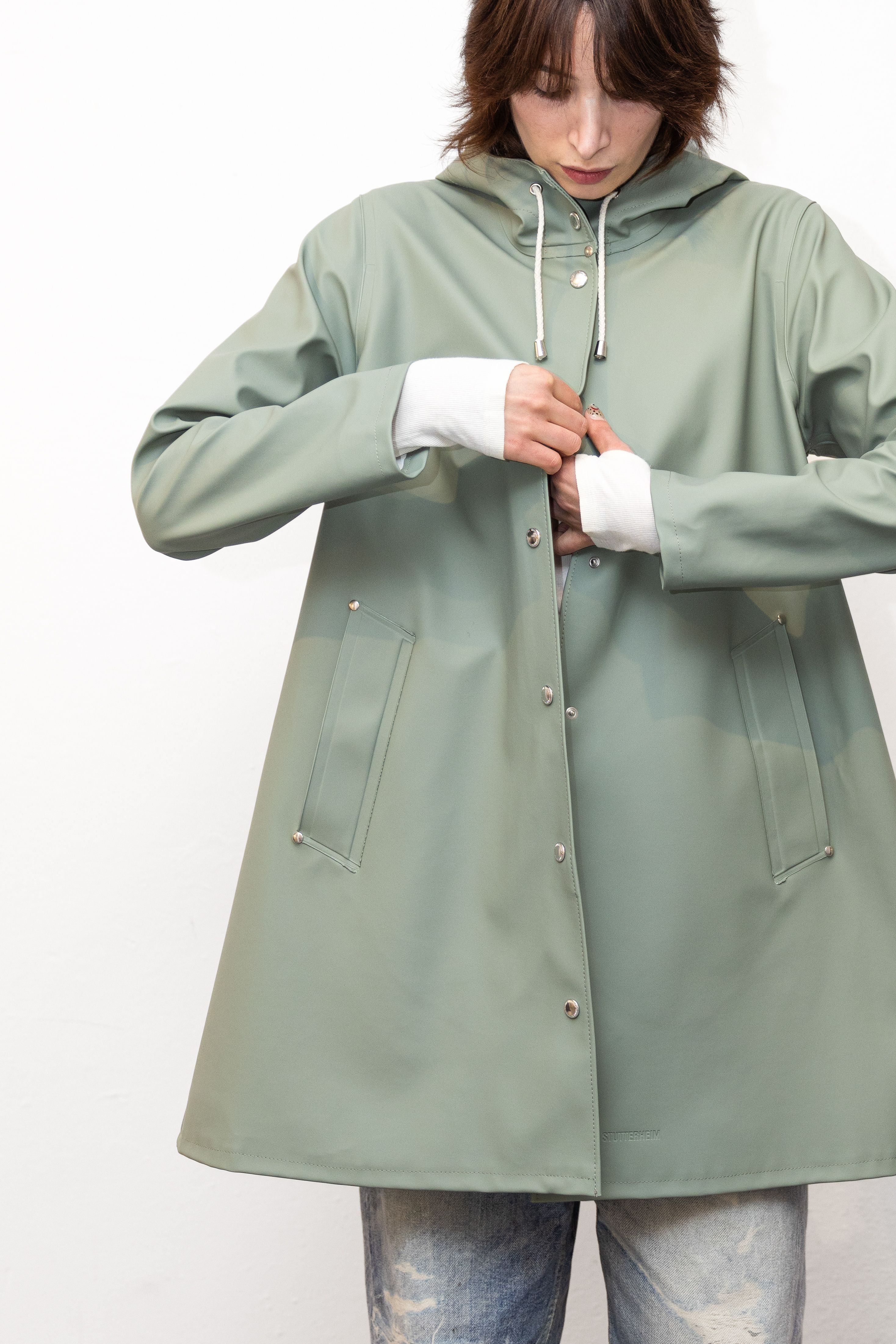 Mosebacke Raincoat Khaki Green - 2