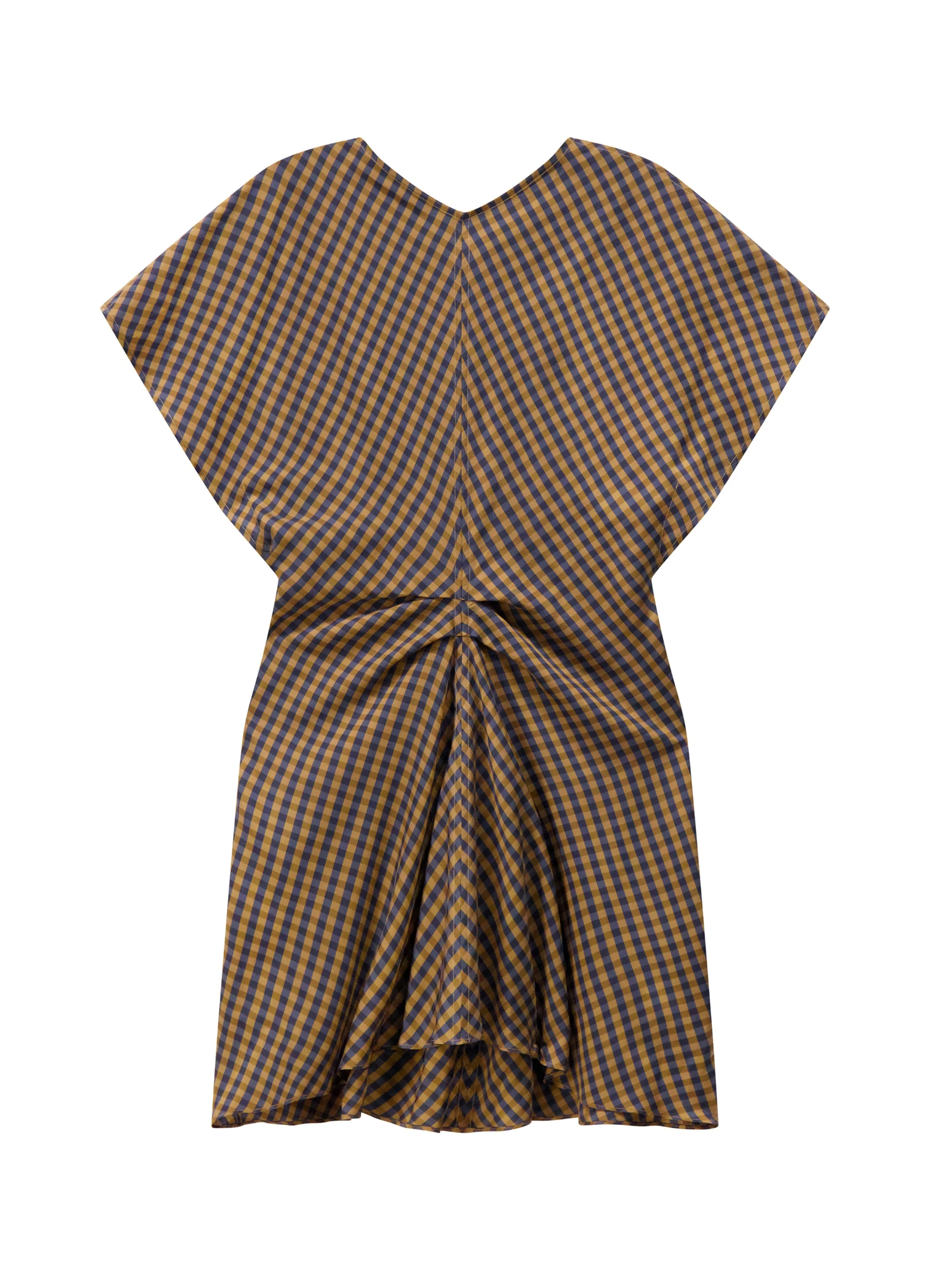 Leni Check Mini Dress - 1