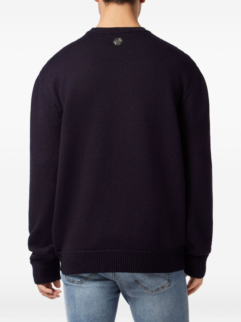 Reception Teddy teddy bear-embroidered sweater 3