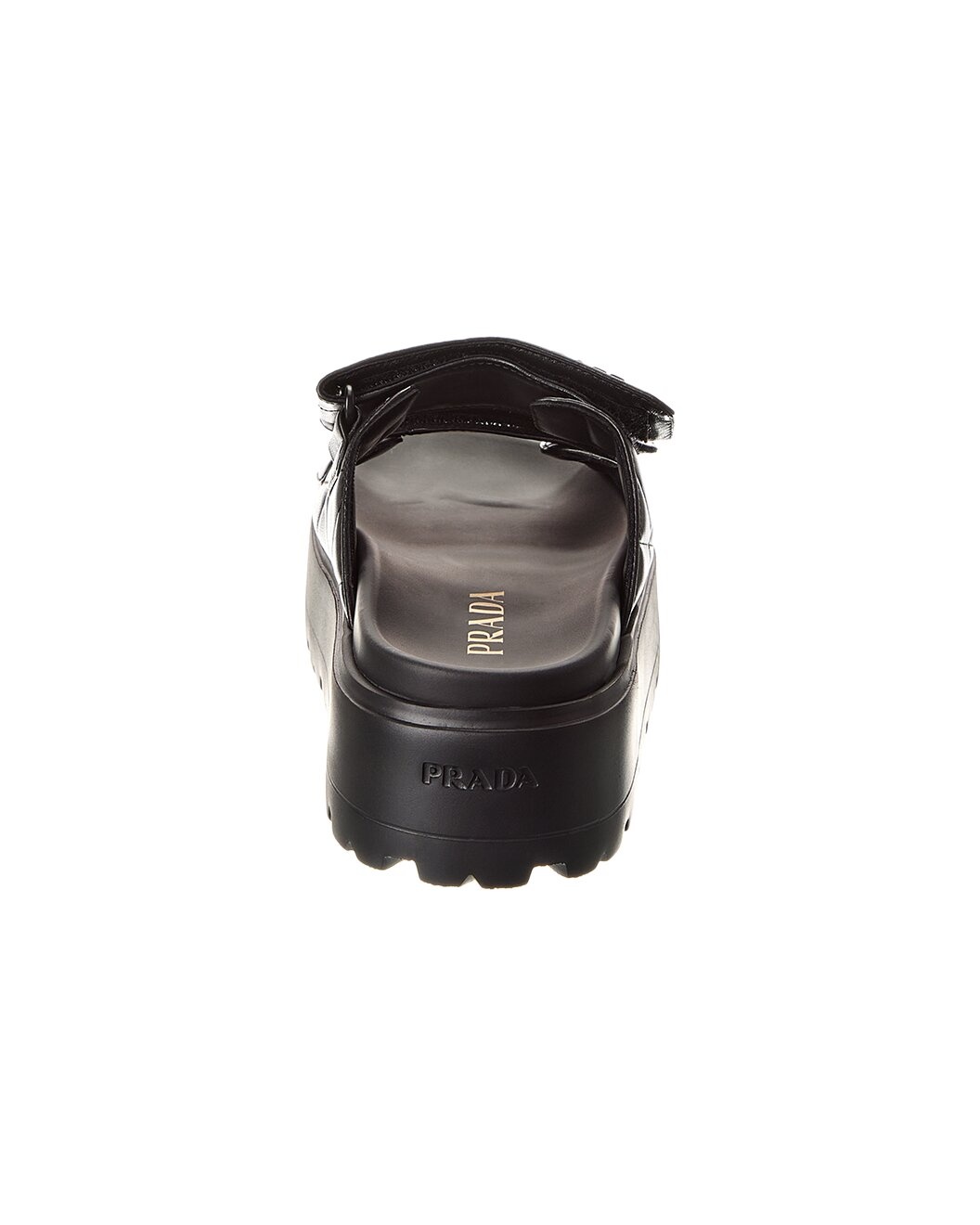 Prada Logo Leather Sandal - 3