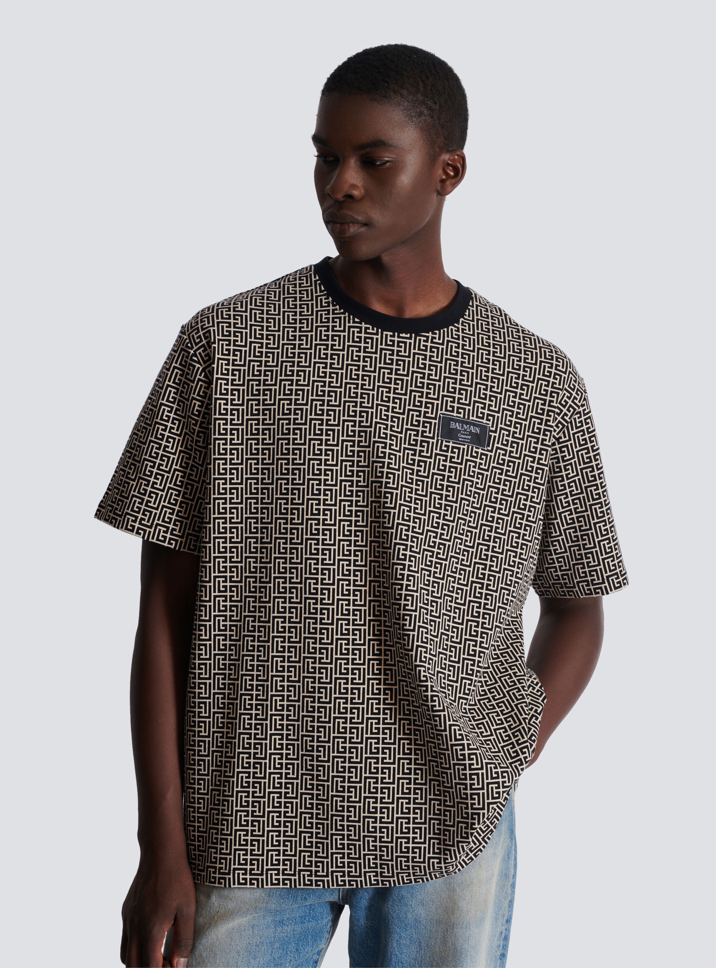 PB Labyrinth jacquard T-shirt - 6