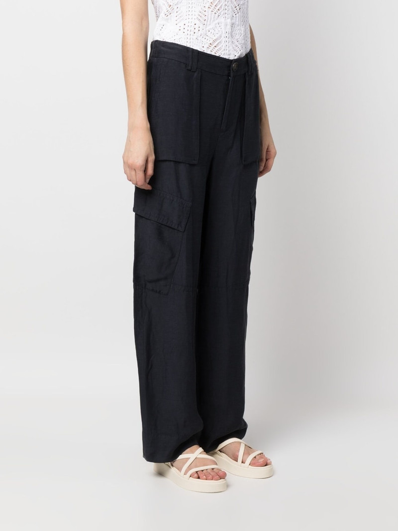 wide-leg linen trousers 3