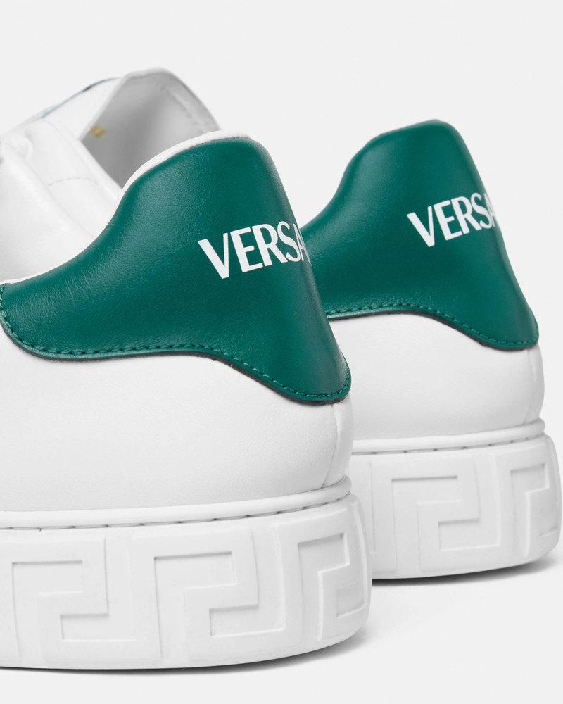 Embroidered Greca Sneakers 5