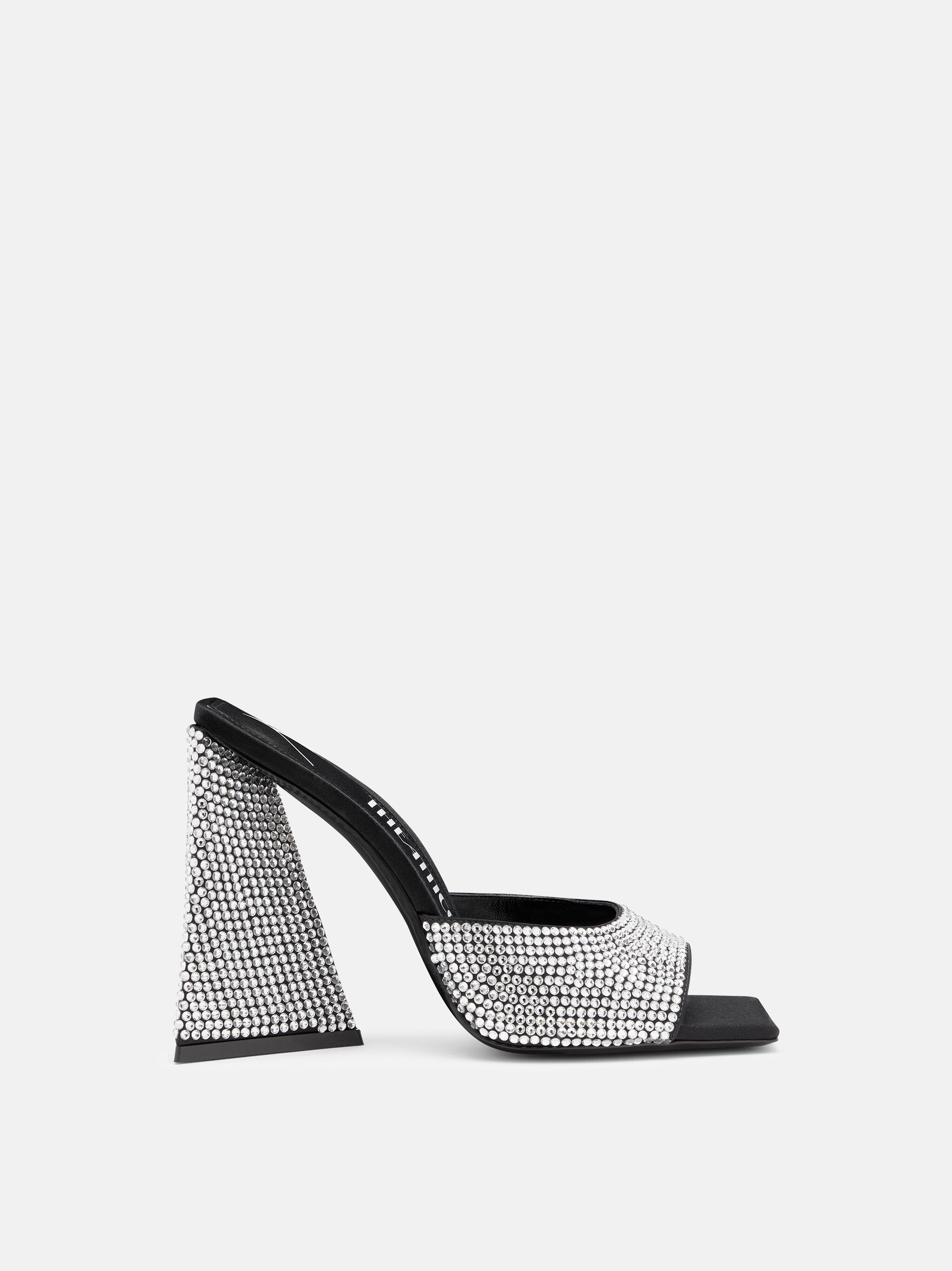 ''DEVON''  SILVER AND BLACK MULE - 1