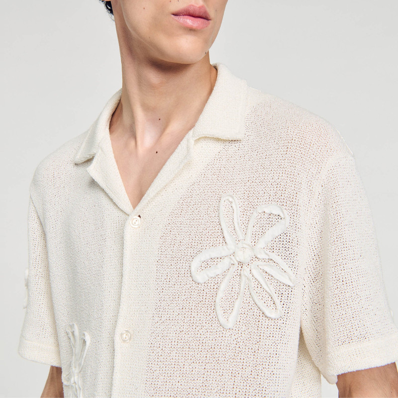 FLORAL 니트 SHIRT 4