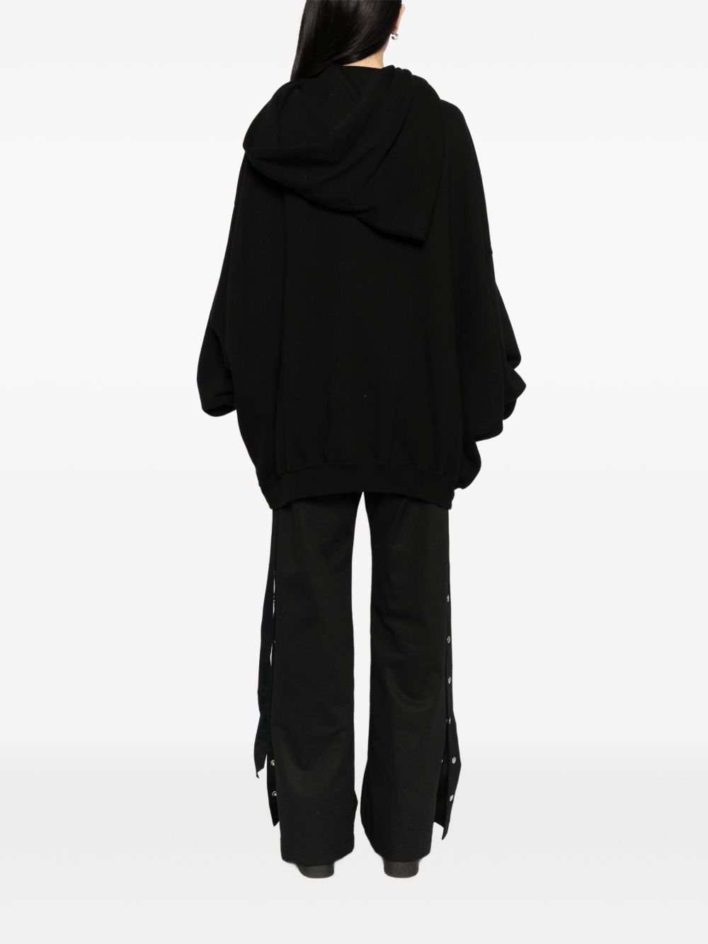 hooded zip-up sweatshirt - 4