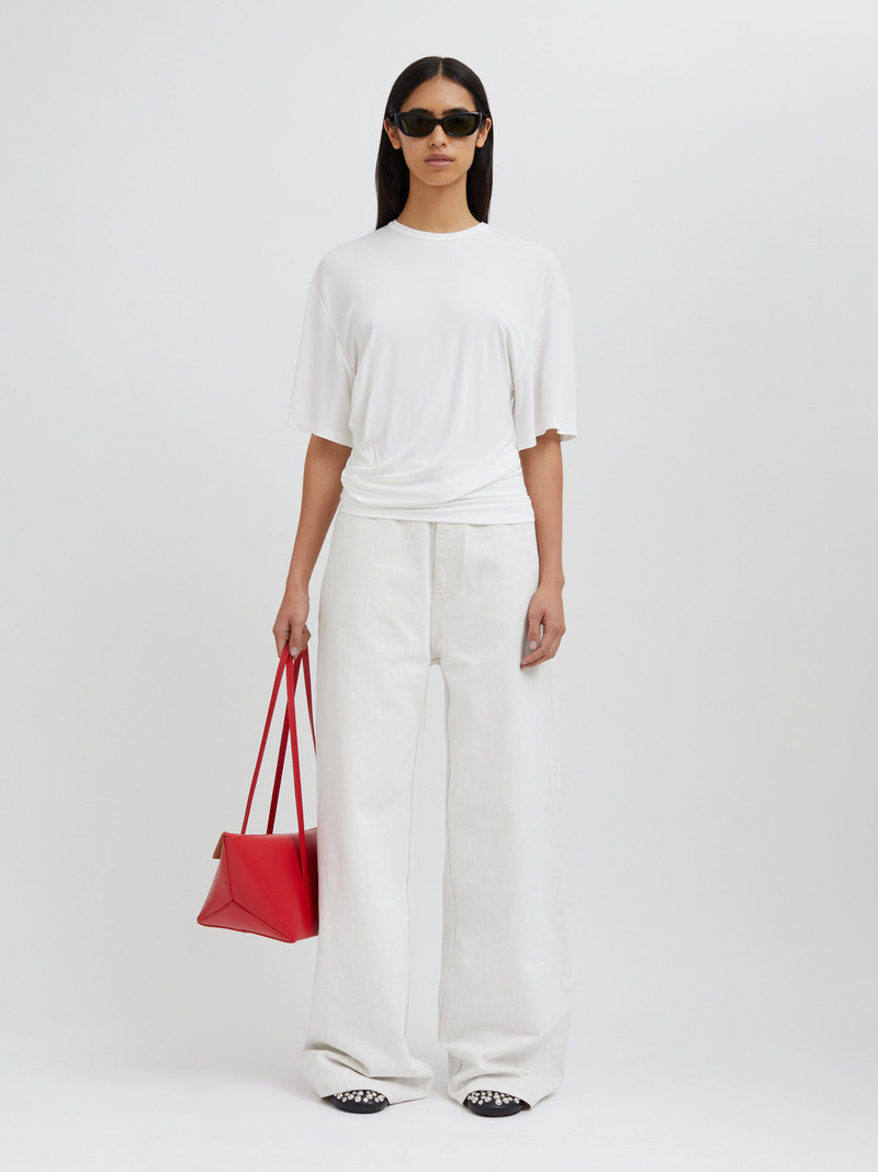 CHRISTOPHER ESBER Side Cowl Waist Tee outlook