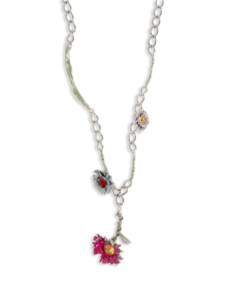 Marni flower-charm necklace outlook