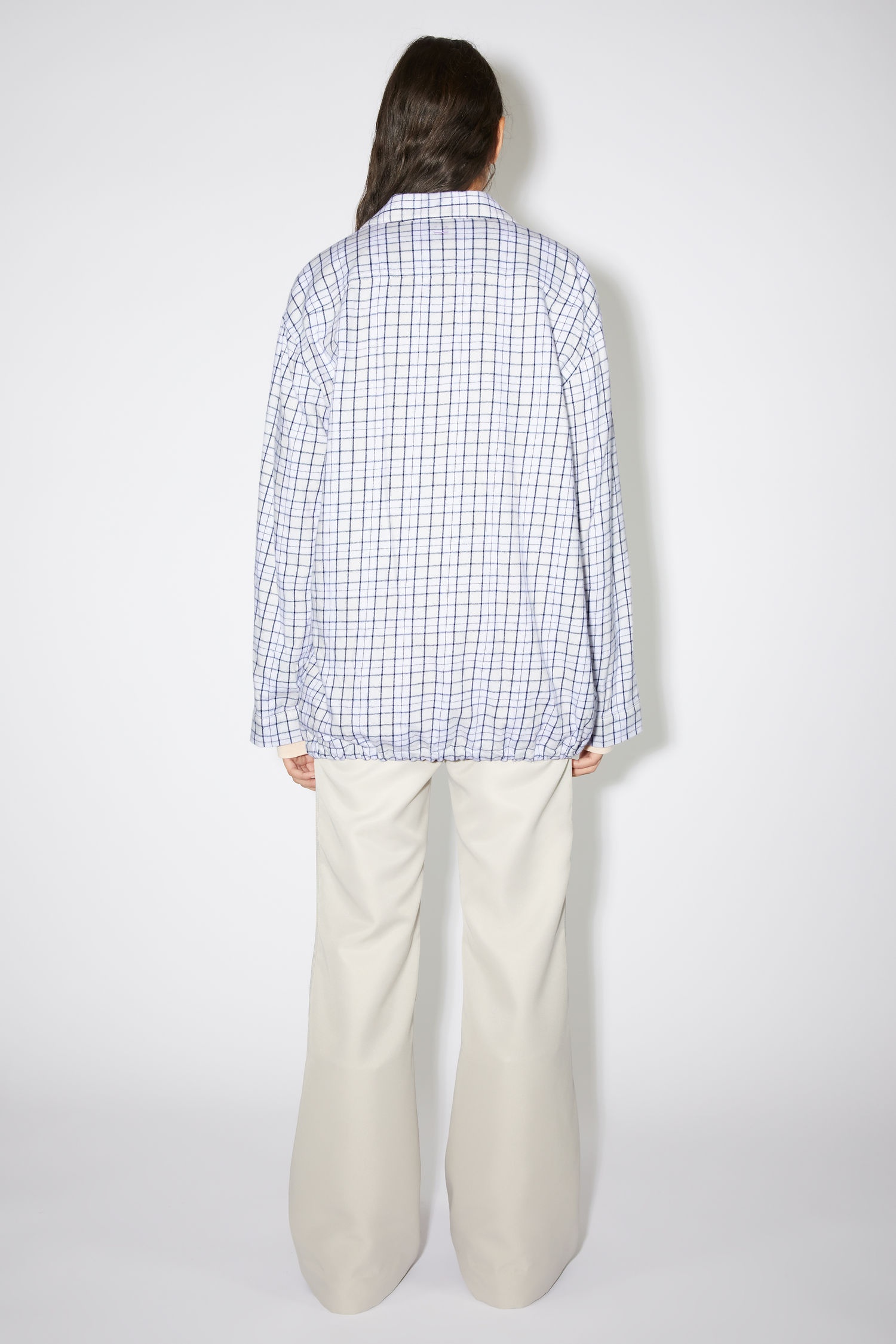 Flannel shirt - White/black - 3
