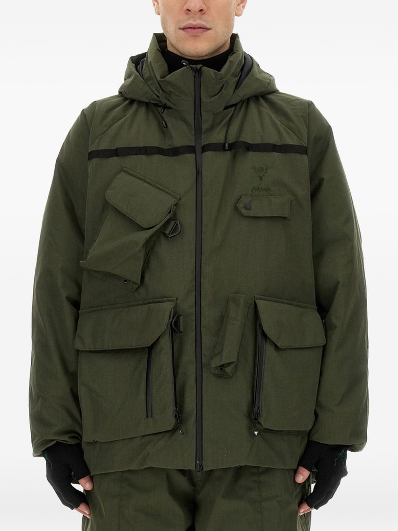 X Nanga hooded pocket jacket 1