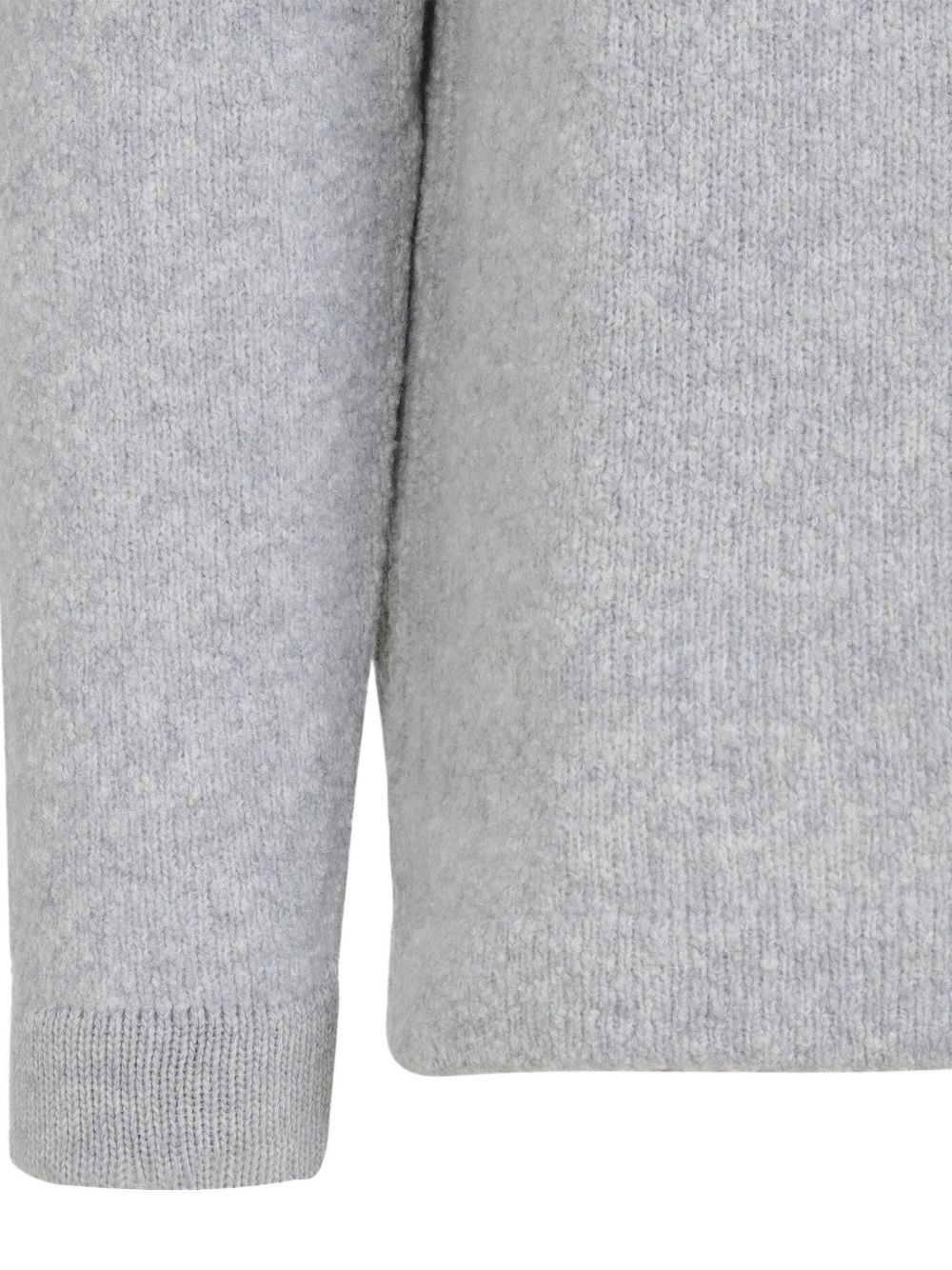 ribbed crew-neck sweater - 3