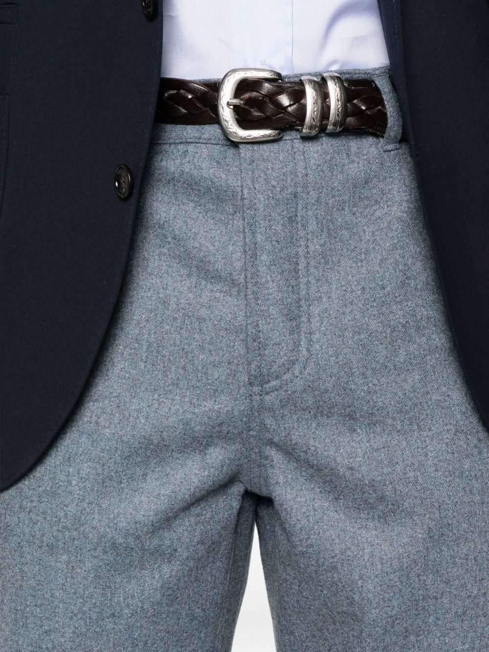 straight-leg trousers - 5