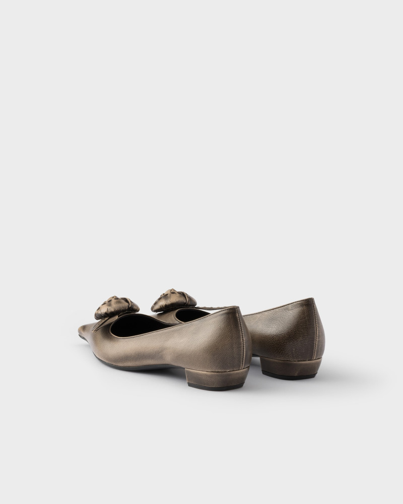 Leather ballerinas 4