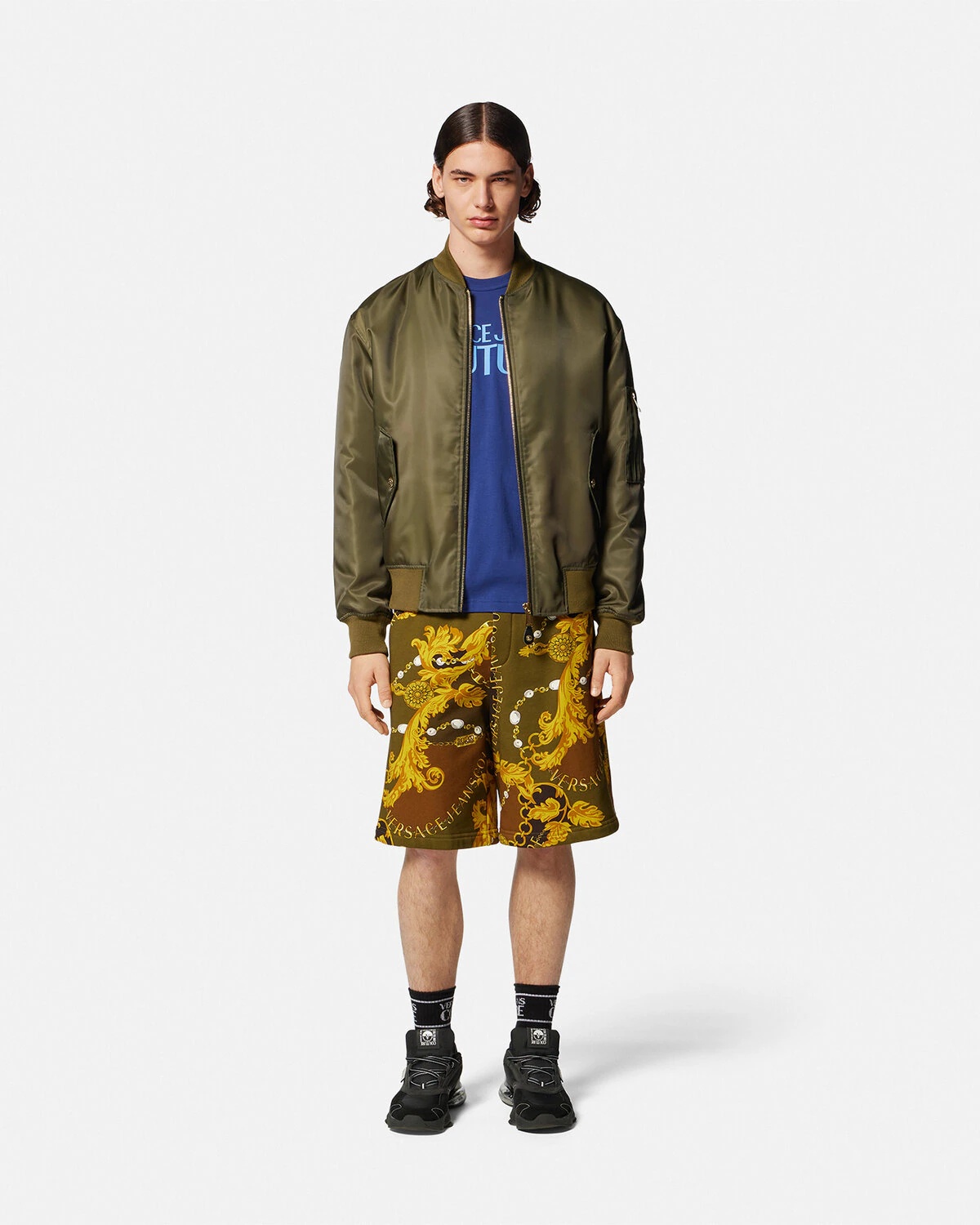 Chain Couture Sweat Shorts - 2
