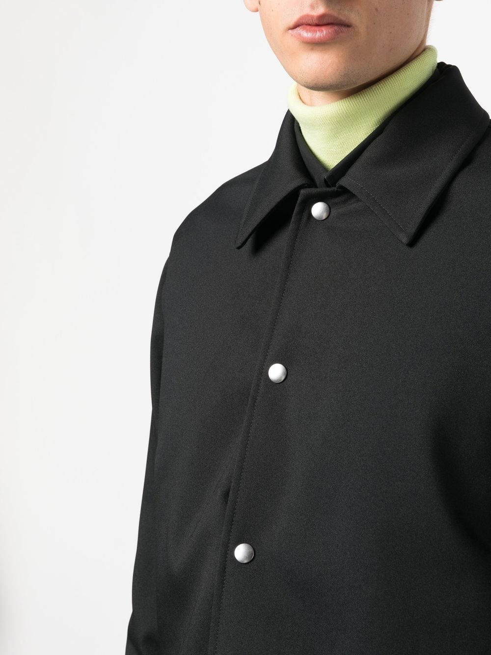 drop-shoulder shirt jacket - 8