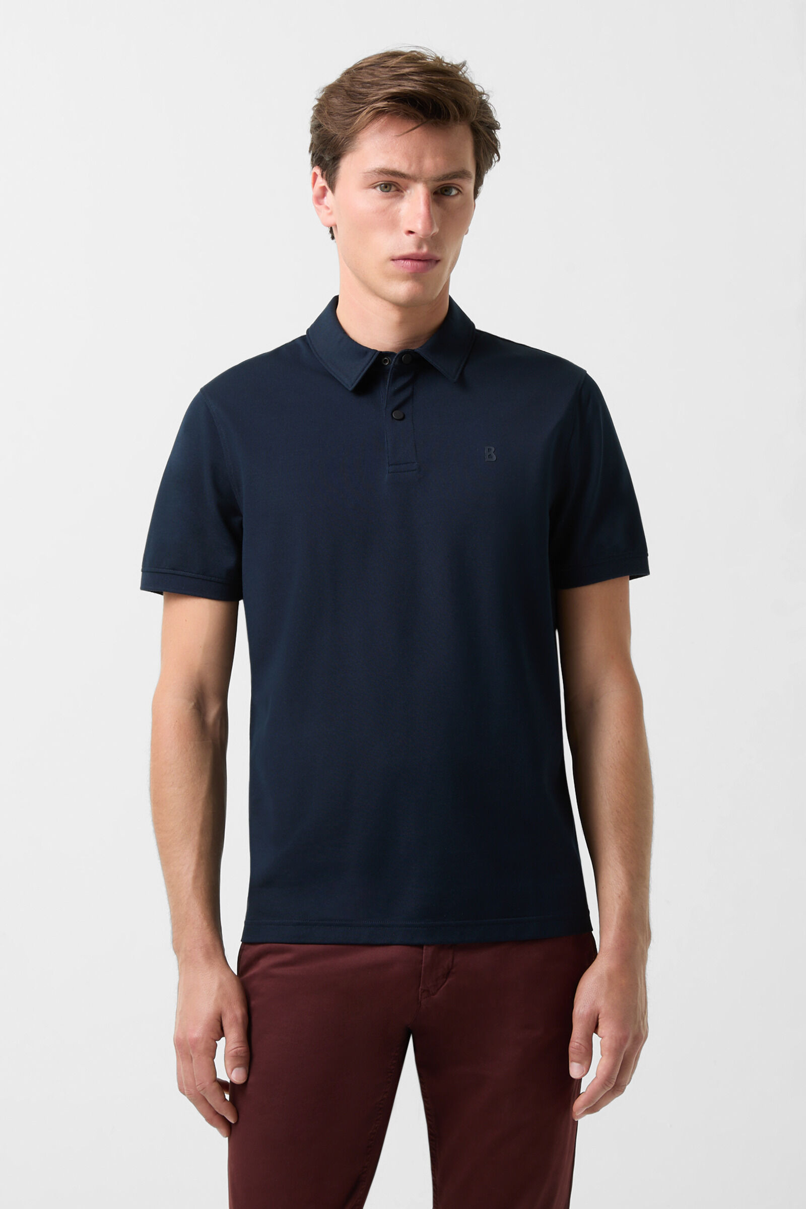 Timo polo shirt in Navy blue - 2
