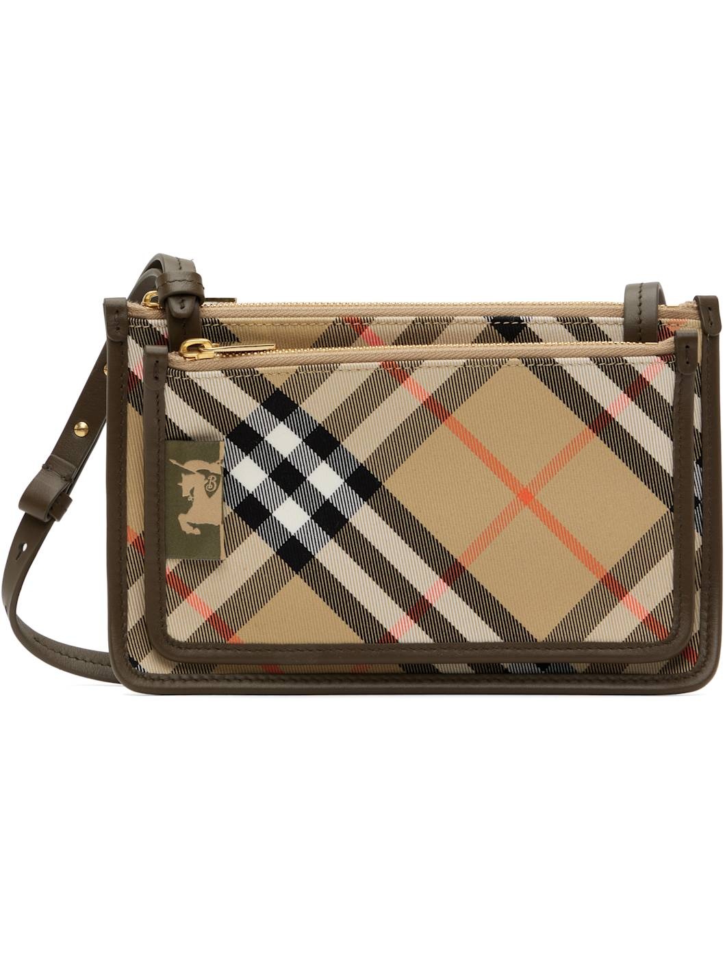 Beige Crossbody Sling Bag - 1