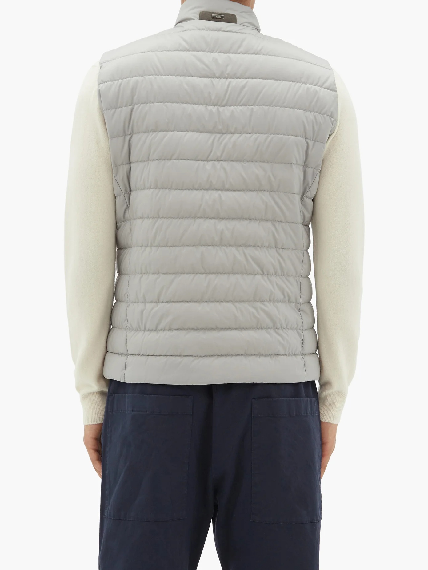 Quilted down gilet - 5