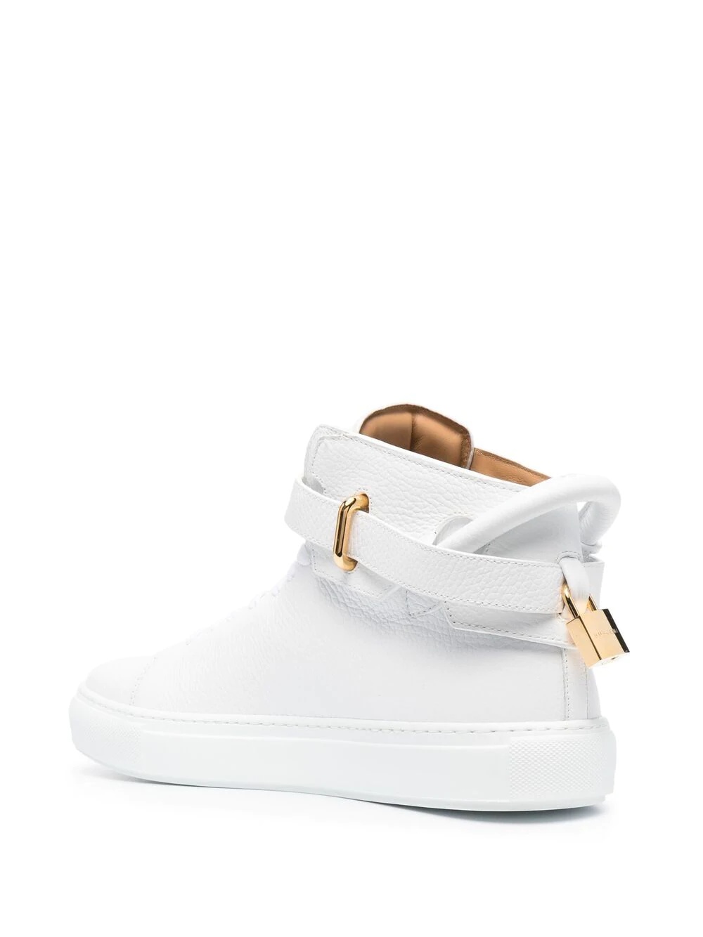 high-top padlock sneakers - 3