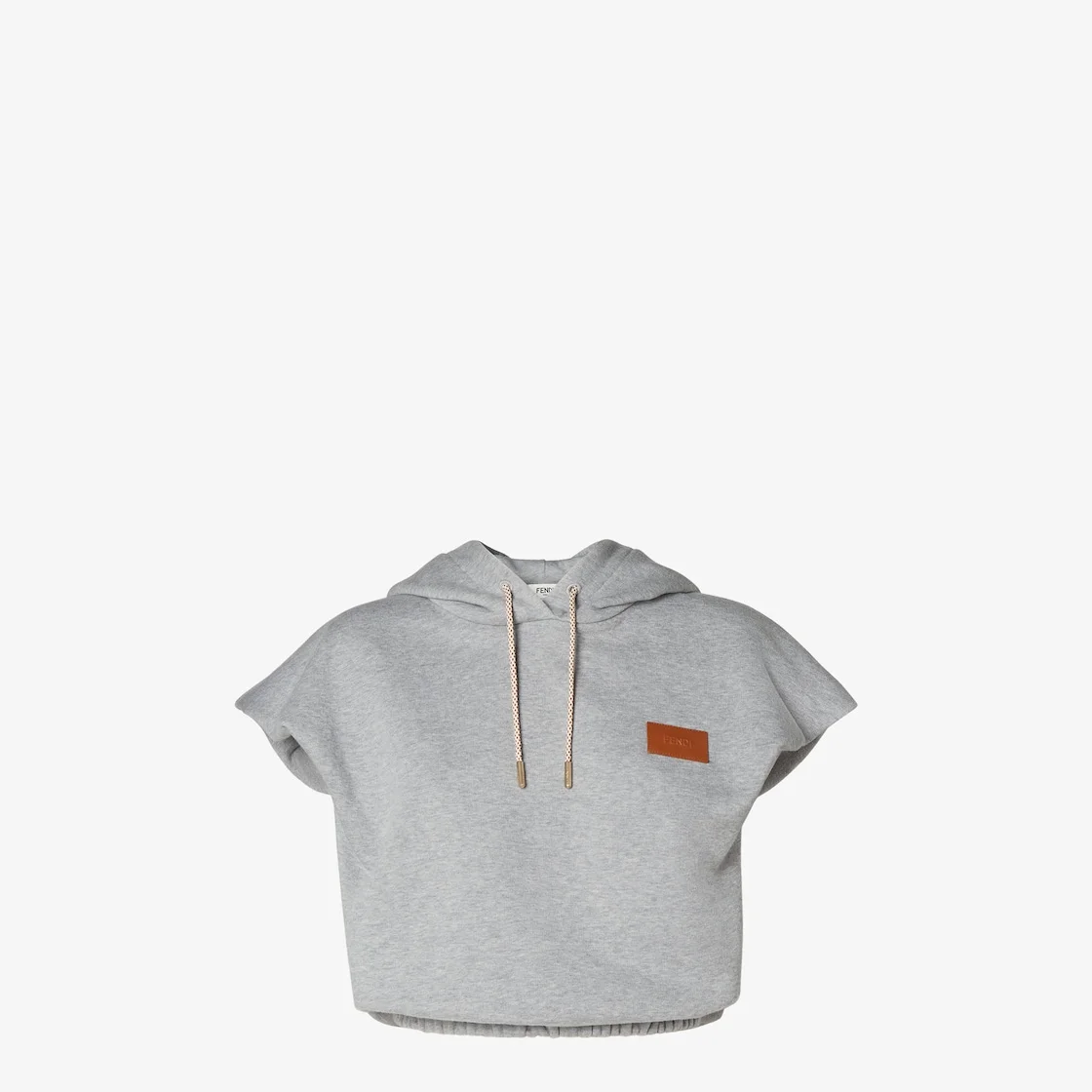 Sweatshirt Gray jersey sweatshirt - 1