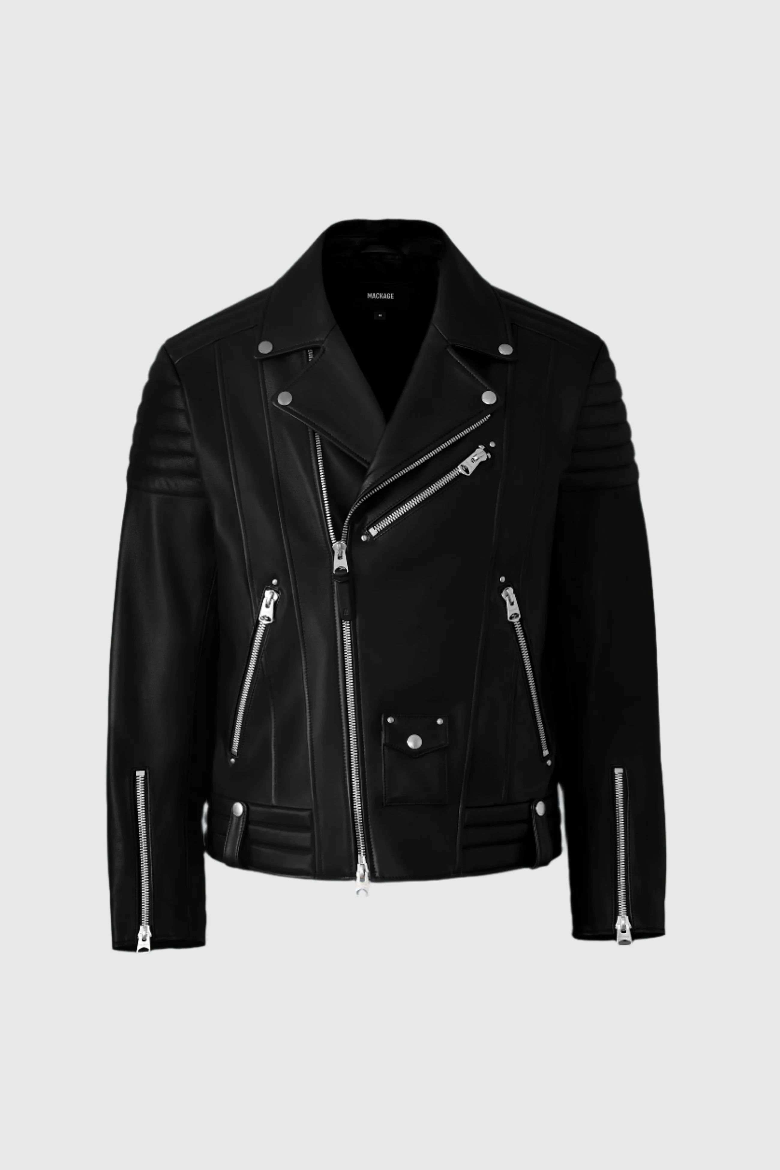 Kenneth Leather Perfecto Biker Jacket - 1