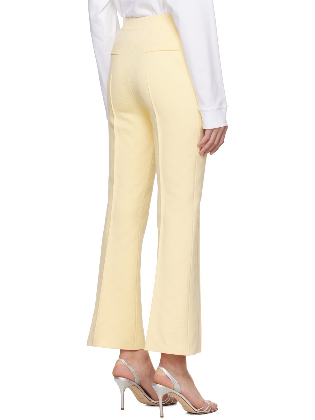 Yellow Kick Trousers - 3