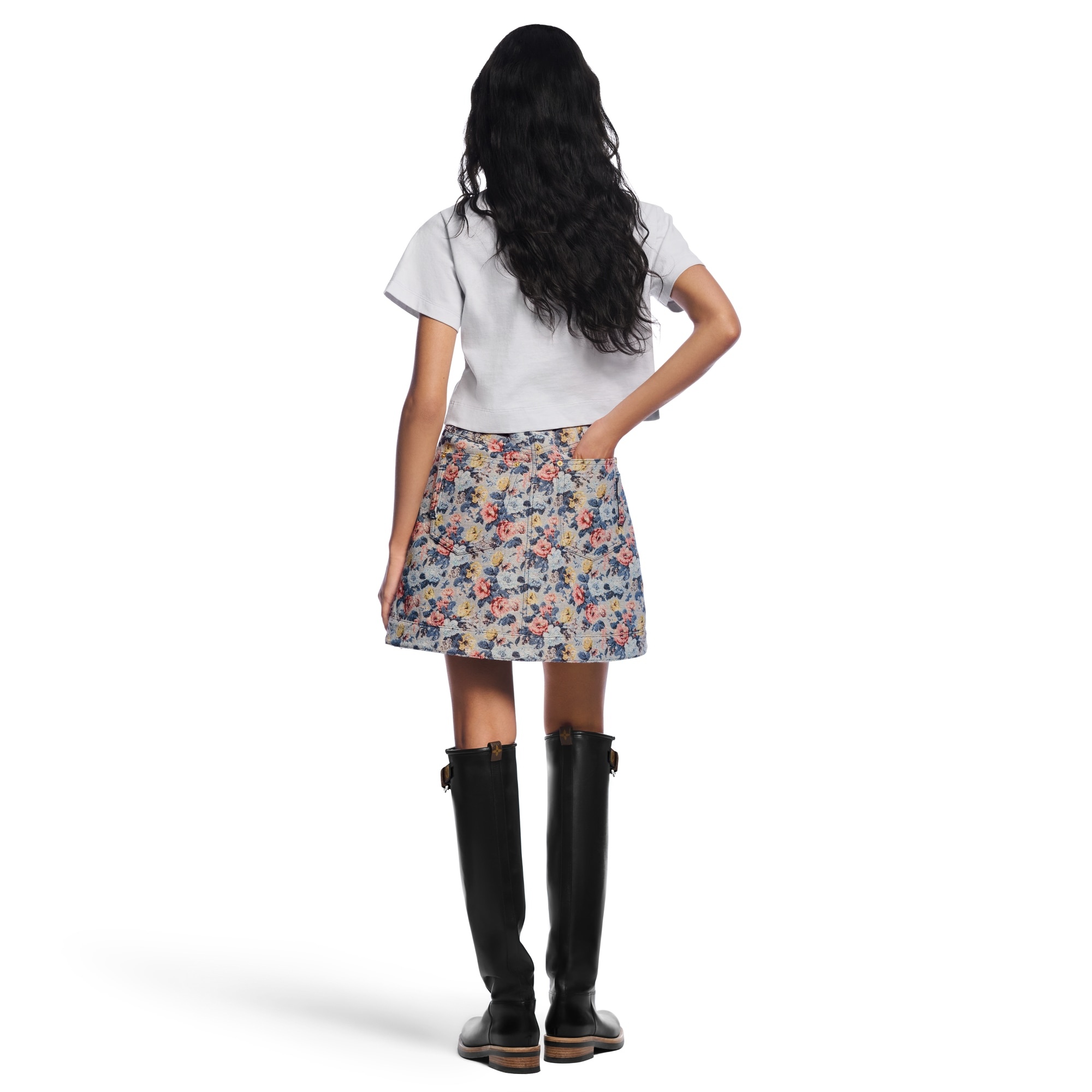 Stencil Signature Crop Top - 5