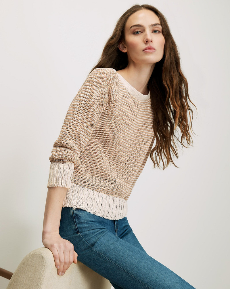 VERONICA BEARD ORLIAN KNIT PULLOVER outlook