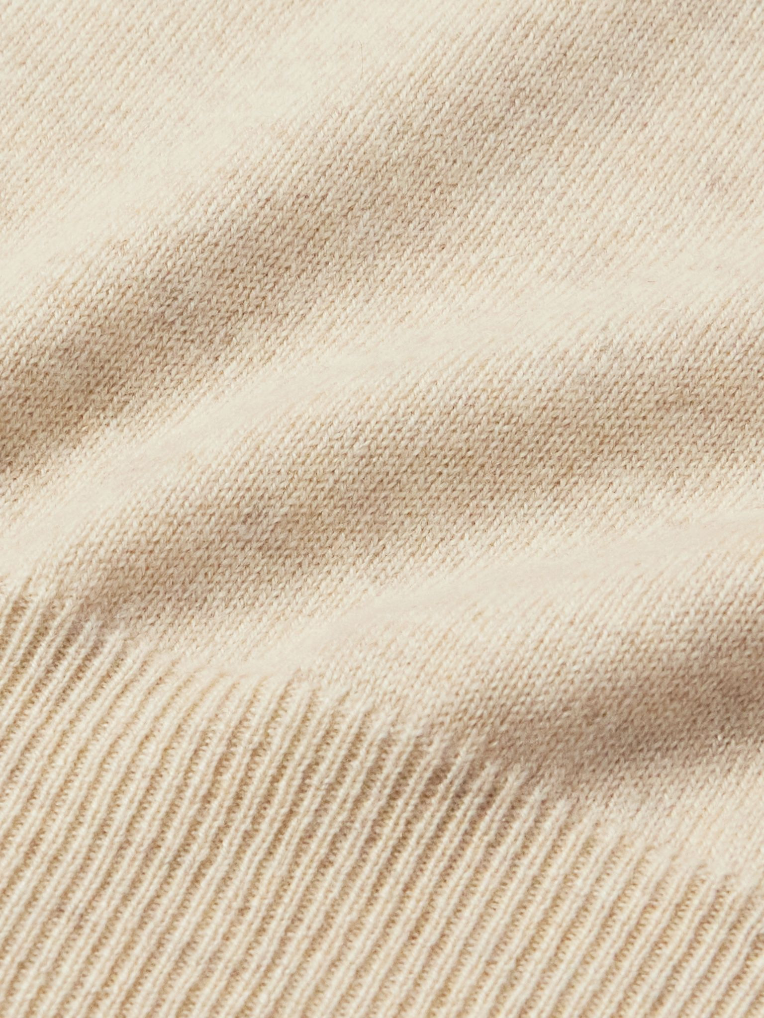 Arona Cashmere Rollneck Sweater Cream - 5