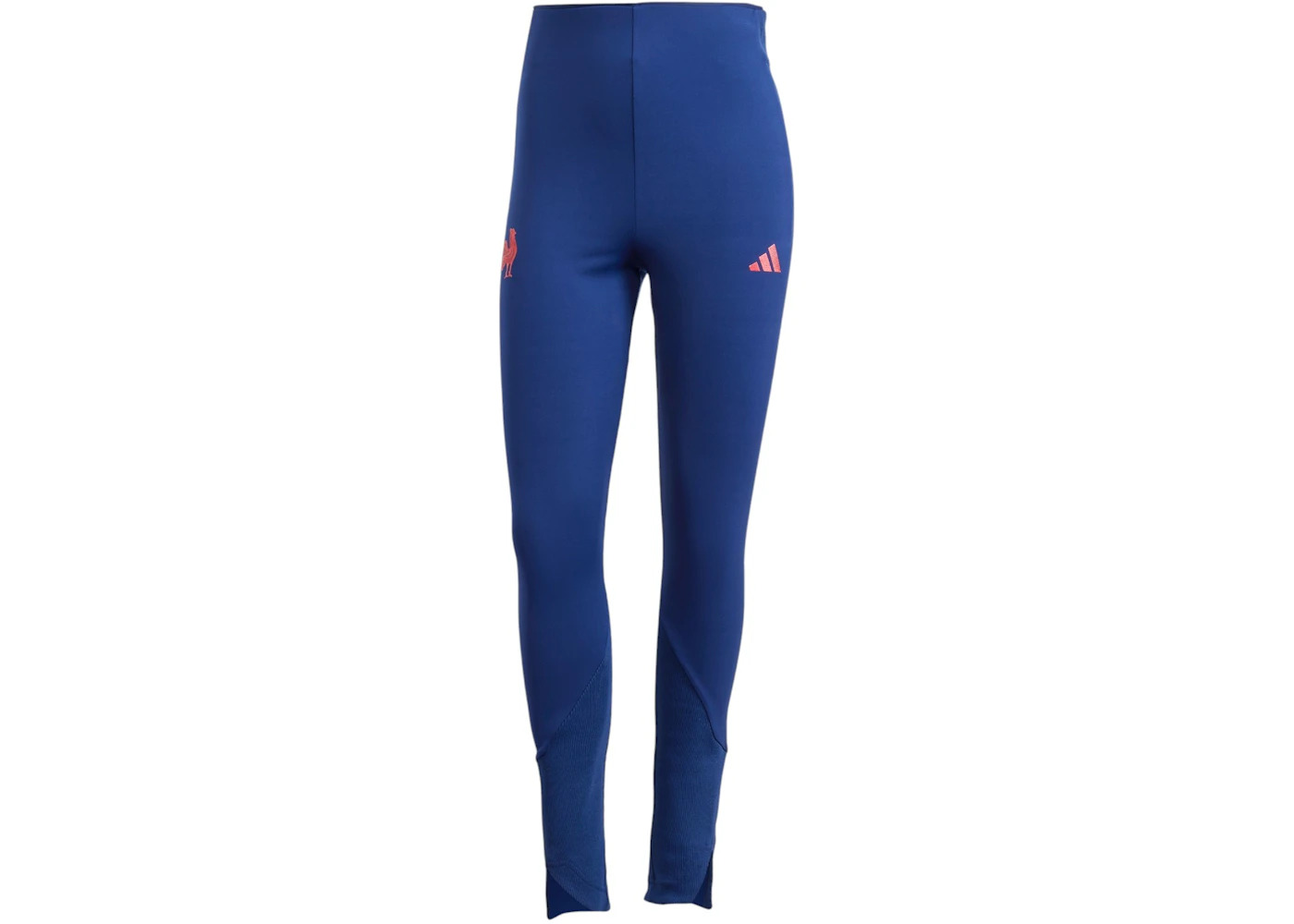 adidas Women's France Rugby Z.N.E. Travel Leggings Dark Blue - 1