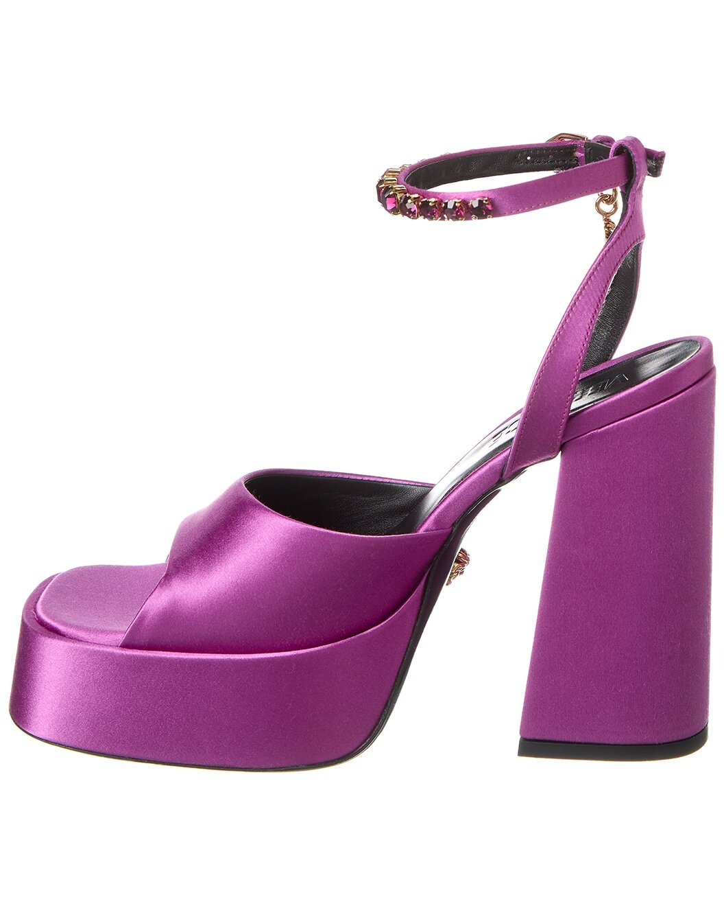 Versace Medusa Satin Platform Sandal - 2