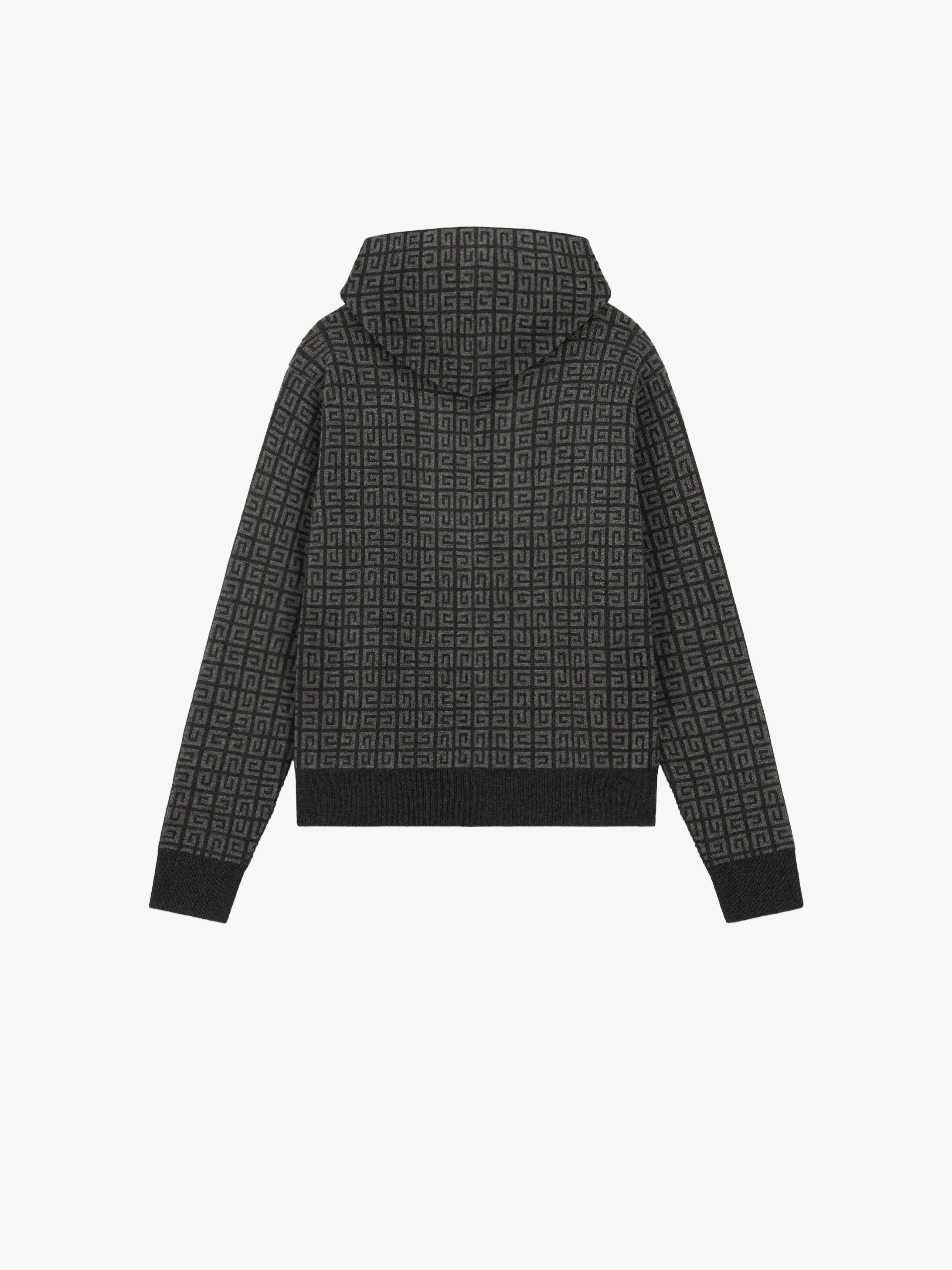 4G ZIPPED HOODIE IN CASHMERE - 2